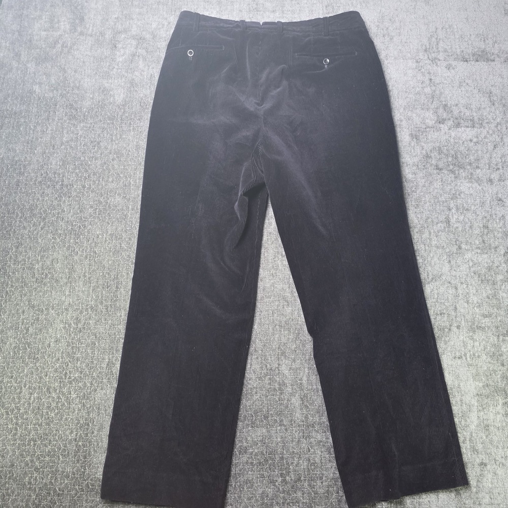 Incotex Brando Cashmere Cotton Corduroy Trousers Cashco Pants Navy Blue Size 34 - Picture 12 of 14
